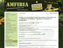 Tablet Screenshot of amfibia.be